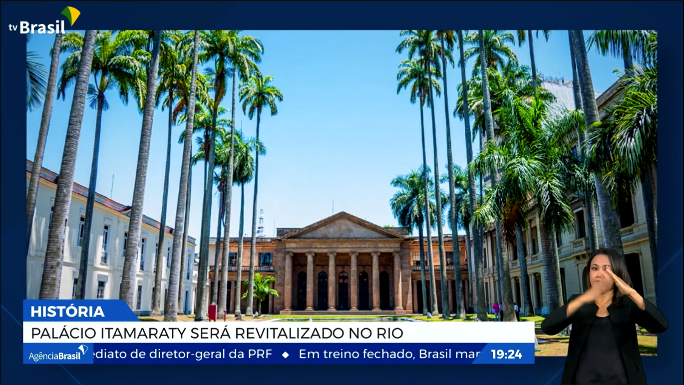Palácio Itamaraty, no Rio de Janeiro, é revitalizado Stephan Schafer